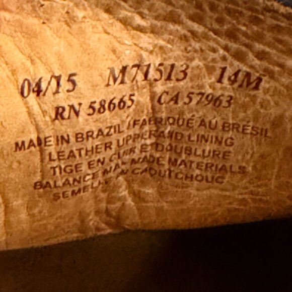 Public Opinion Men's Black Suede Driving Loafers Red Stitching US 14M - Picture 3 of 6